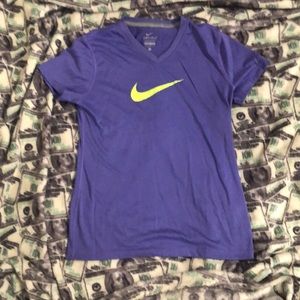 Purple Nike T-shirt